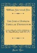The Johns Hopkins Tabellae Defixionum: Dissertation Submitted to the Board of University Studies of the John Hopkins University in Conformity with the