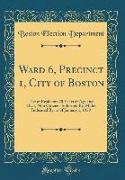 Ward 6, Precinct 1, City of Boston: List of Residents 20 Years of Age and Over, Non Citizens Indicated By, Males Indicated By, as of January 1, 1959 (