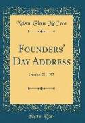 Founders' Day Address: October 21, 1927 (Classic Reprint)