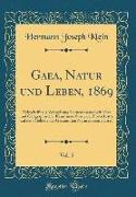 Gaea, Natur und Leben, 1869, Vol. 5