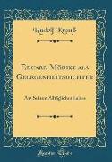 Eduard Mörike als Gelegenheitsdichter