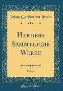 Herders Sämmtliche Werke, Vol. 20 (Classic Reprint)