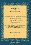 Handbuch der Theologischen Wissenschaften in Encyklopädischer Darstellung, Vol. 1