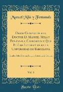 Obras Completas del Doctor D. Manuel Milá y Fontanals, Catedrático Que Fué de Literatura en la Universidad de Barcelona, Vol. 3