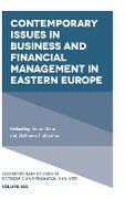 Contemporary Issues in Business and Financial Management in Eastern Europe