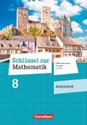 Schlüssel zur Mathematik, Differenzierende Ausgabe Hessen, 8. Schuljahr, Arbeitsheft mit eingelegten Lösungen