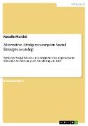 Alternative Erfolgsmessung im Social Entrepreneurship