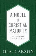 A Model of Christian Maturity