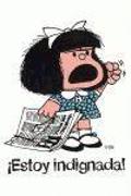 Mafalda imanes. Estoy indignada: Pack 6 unidades