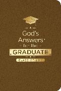 God's Answers for the Graduate: Class of 2019 - Brown NKJV