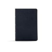 KJV Large Print Compact Reference Bible, Black Leathertouch