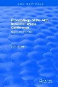 Proceedings of the 44th Industrial Waste Conference May 1989, Purdue University