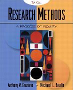 Research Methods:A Process of Inquiry (with Student Tutorial CD-ROM) 5 Book Cased (Hardback)