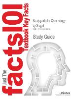 Studyguide for Criminology by Siegel, ISBN 9780534526542