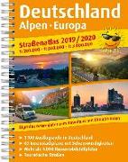 Straßenatlas 2019 / 2020 Deutschland, Alpen, Europa 1:200.000