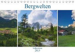 Bergwelten (Tischkalender 2019 DIN A5 quer)