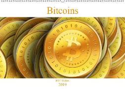 Bitcoins (Wandkalender 2019 DIN A2 quer)