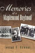 Memories of a Maplewood Boyhood