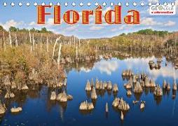 GEOclick calendar: Florida (Tischkalender 2019 DIN A5 quer)