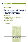 Die Assessorklausur im Zivilprozess