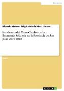 Incidencia del Micro-Crédito en la Economía Solidaria en la Provincia de San Juan 2005-2010