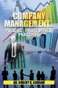 Company Management.Policies, Procedures, Practices