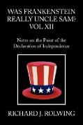 Was Frankenstein Really Uncle Sam? Vol XII