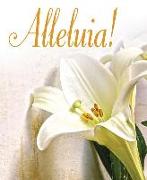 Alleluia! Easter Lilies Bulletin, Large (Pkg of 50)