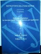 Differential Equations.Instructor's Solutions Manual