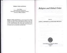 Religion and Global Order