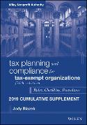 Tax Planning and Compliance for Tax-Exempt Organizations, Fifth Edition 2019 Cumulative Supplement