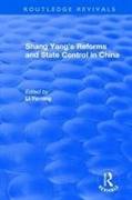 Revival: Shang yang's reforms and state control in China. (1977)