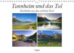 Tannheim und das Tal (Wandkalender 2019 DIN A4 quer)