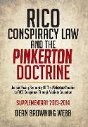 Rico Conspiracy Law and the Pinkerton Doctrine