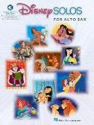 Disney Solos for Alto Sax Play Along with a Full Symphony Orchestra! Book/Online Audio [With CD]