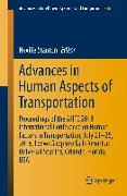 Advances in Human Aspects of Transportation