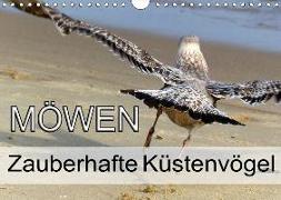 Möwen - Zauberhafte Küstenvögel (Wandkalender 2019 DIN A4 quer)