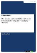 Das Internet und seine Diffusion. Von der Institutionalisierung und Nutzung des Mediums