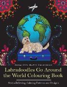 Labradoodles Go Around the World Colouring Book