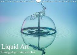 Liquid Art, Einzigartige Tropfenfotos (Wandkalender 2019 DIN A4 quer)