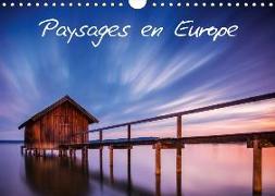 Paysages en Europe (Calendrier mural 2019 DIN A4 horizontal)