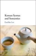 KOREAN SYNTAX AND SEMANTICS