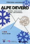 Percorsi Invernali Alpe Devero 1 : 25.000