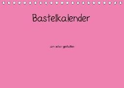 Bastelkalender - Pink (Tischkalender 2019 DIN A5 quer)