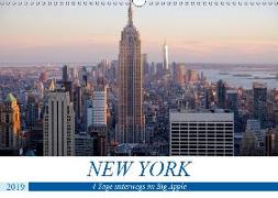 New York - 4 Tage unterwegs im Big Apple (Wandkalender 2019 DIN A3 quer)