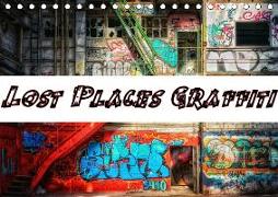 Lost Places Graffiti (Tischkalender 2019 DIN A5 quer)
