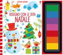 Natale. Disegno con le dita