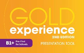 Gold Experience 2nd Edition B1+ Teacher's Presentation Tool USB