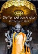 Die Tempel von Angkor (Wandkalender 2019 DIN A2 hoch)