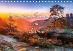 Stimmungsvolle Landschaften in Sachsen 2019 (Tischkalender 2019 DIN A5 quer)